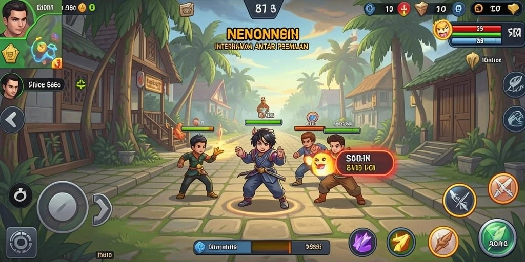 Tangkapan layar menunjukkan level yang menantang dan grafis yang memukau.