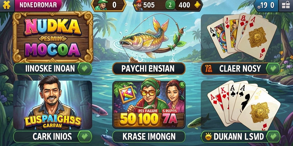 Tampilan grafis yang menawan dalam AJO89.