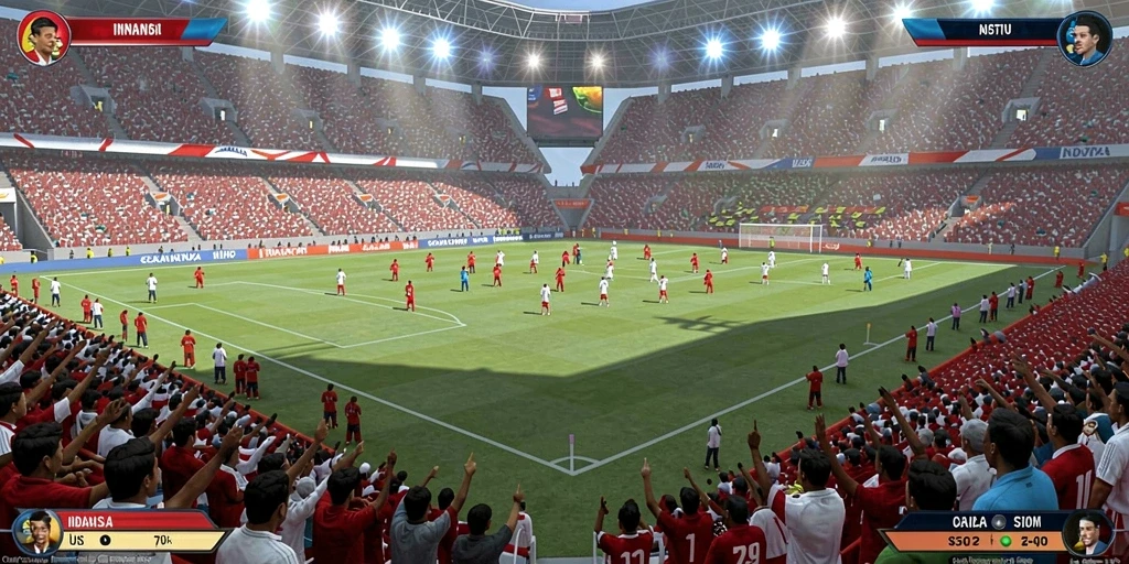 Tangkapan layar menunjukkan tampilan antarmuka utama game.