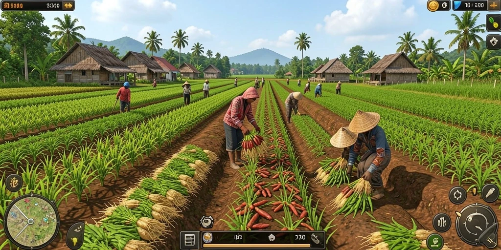 Tangkapan layar menampilkan aksi pertempuran yang mendebarkan.
