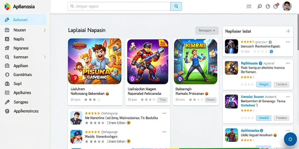 Tangkapan layar menunjukkan aksi seru dalam permainan.