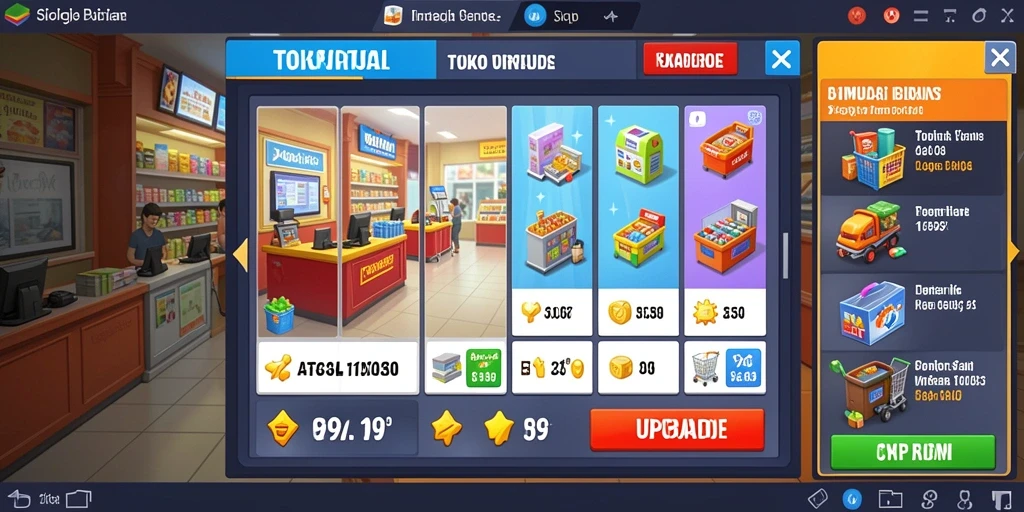 Screenshot menampilkan tampilan utama yang atraktif.