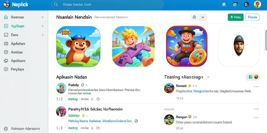Tampilan antarmuka yang menarik dan user-friendly.