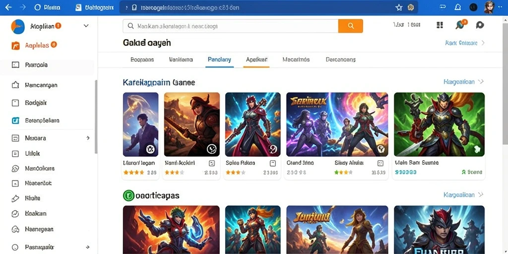 Tampilan antarmuka yang menarik dan mudah dinavigasi.