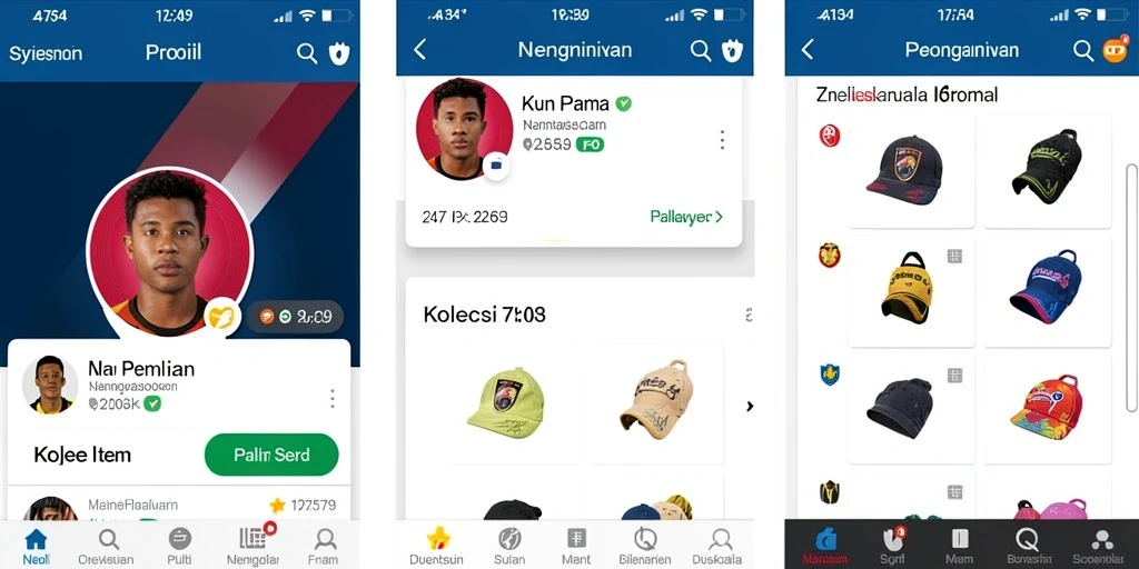 Tampilan awal yang menarik dan mudah dinavigasi.