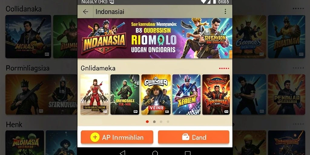 Tampilan antarmuka JAYASLOT yang menarik dan intuitif.