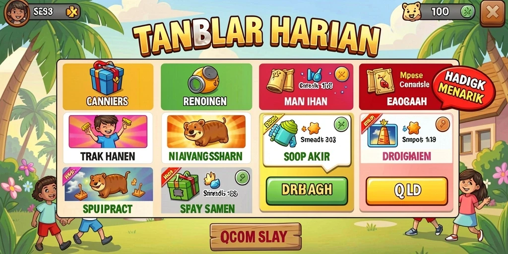Tampilan antarmuka yang menarik dan user-friendly.