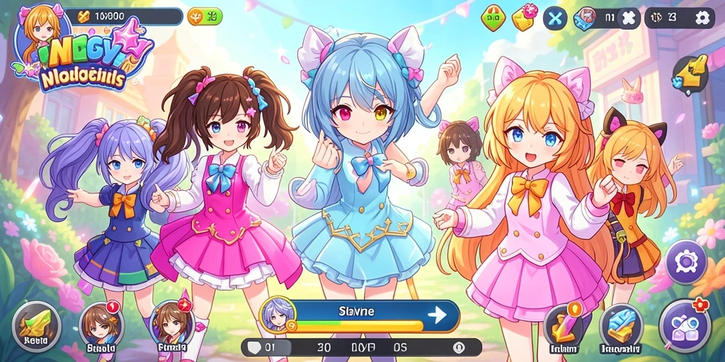 Gambar menampilkan pemandangan yang indah dalam game.