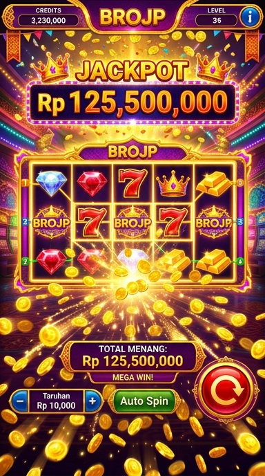 Cuplikan layar menu unduhan brojp untuk perangkat Android
